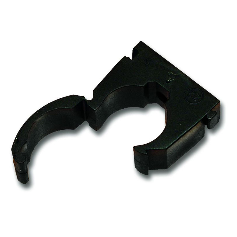 Fitting pipe clamp. Pipe clamp for compressed air pipe 22 mm