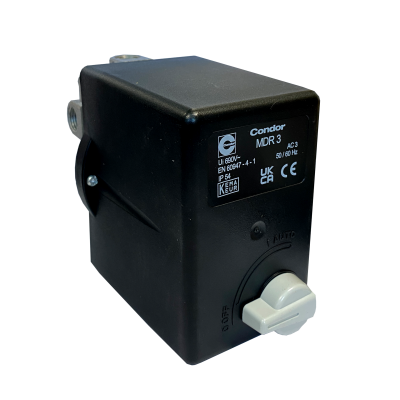Pressure switch MDR3 - 400 V 10-16 A - 3/8 inch IT - 3 outlets 1/4 inch for compressors RP-LP