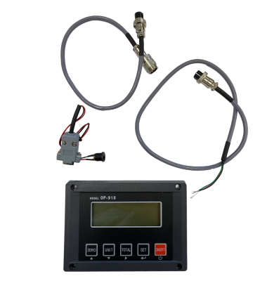 Display including connection cable for pallet truck with scale RP-CH-SBC20