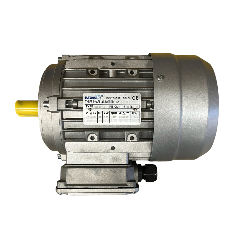 Motor Elektromotor 0,55 kW, 3 PH, 220/380 V für Reifenmontiermaschine RP-R-U213PN-230V1S-3PH