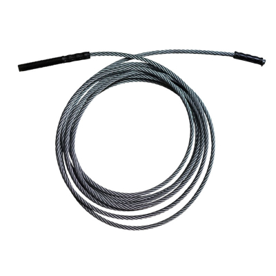 Rope Steel cable &Oslash; 11,0 mm, L: 06865 mm 6&times;26WS-IWRC steel galvanized 1960 MPa MPa 107,06 kN sZ, G01 pressed M20 -  Thread Clamp 20 mm