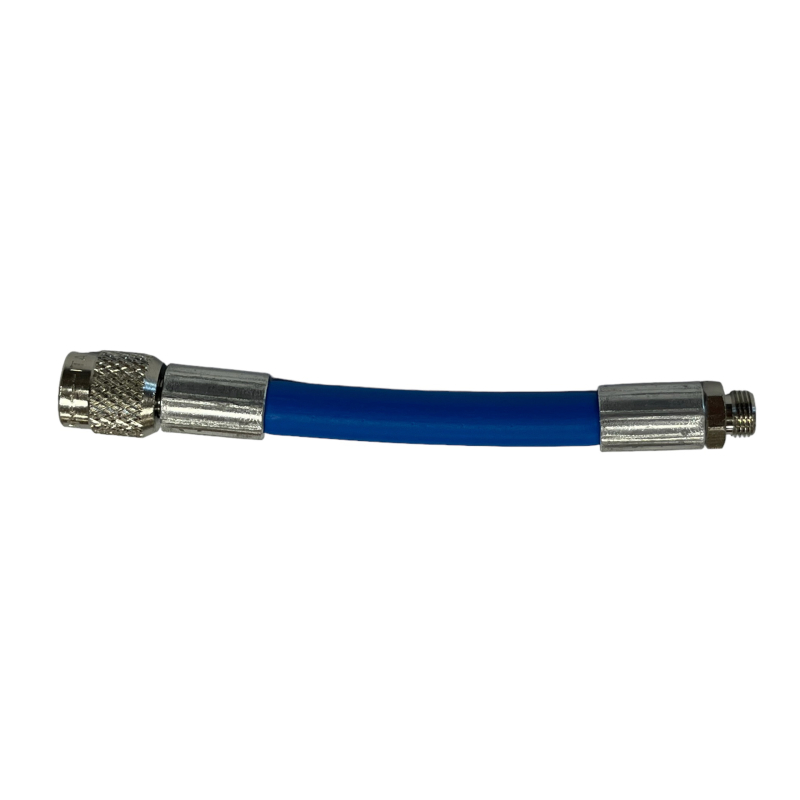 F&uuml;llschlauch 14 cm (blau) f&uuml;r R134a