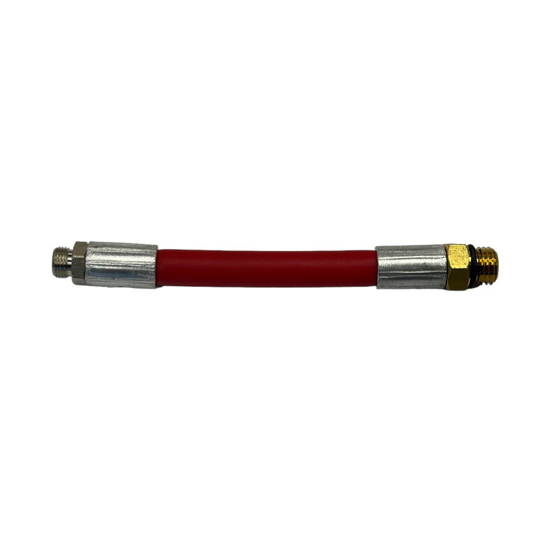 Filling hose 13 cm (red) for R1234yf