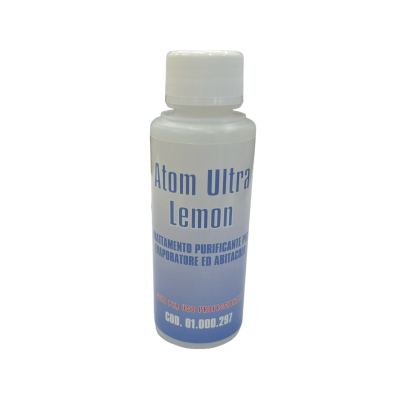 Disinfecting liquid lemon fragrance 120 ml for ultrasonic atomiser ATOM MACHINE 12 pieces
