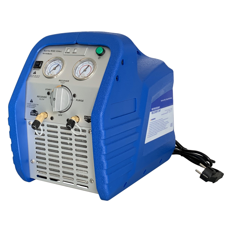 Refrigerant extraction station 3/4 HP for R-134a and...
