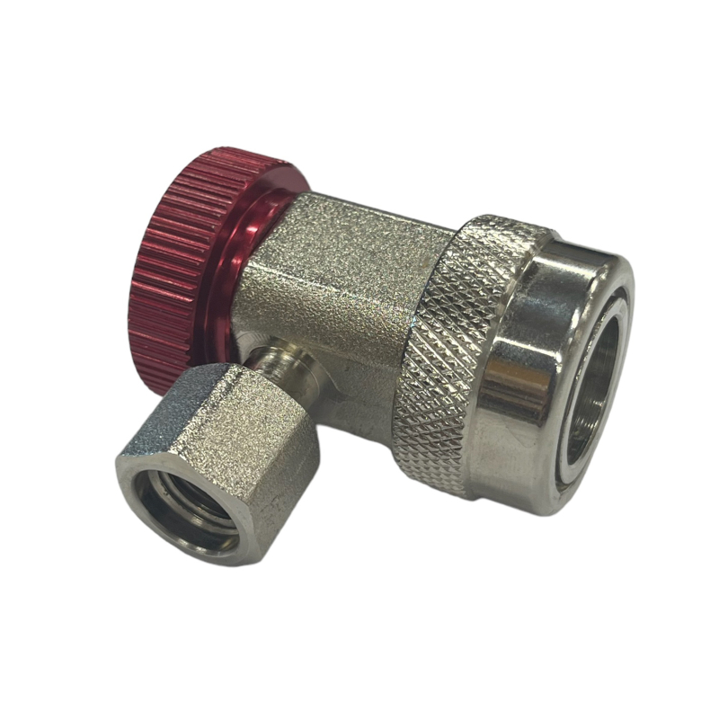 Quick coupling 1/4 inch (red) for 1234YF **ALTERNATIVE TO RP-SR-ZET-01000168R**