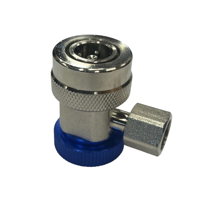 Quick coupling 1/4 inch (blue) for 1234YF **ALTERNATIVE...