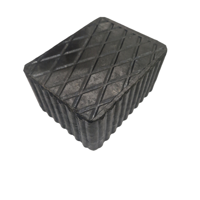 Rubber support rubber block for lifting platforms 160 x 125 x 80 mm