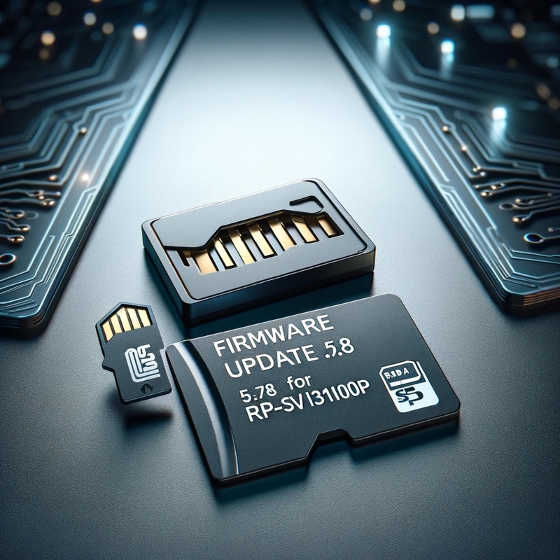 Mise à jour du firmware 5.78 pour RP-SV-U3100P | Dernier logiciel avec microSD Plug-and-Play & adaptateur SD