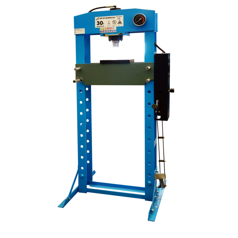 Workshop press hydraulic press, standing, 30 t, manual:...