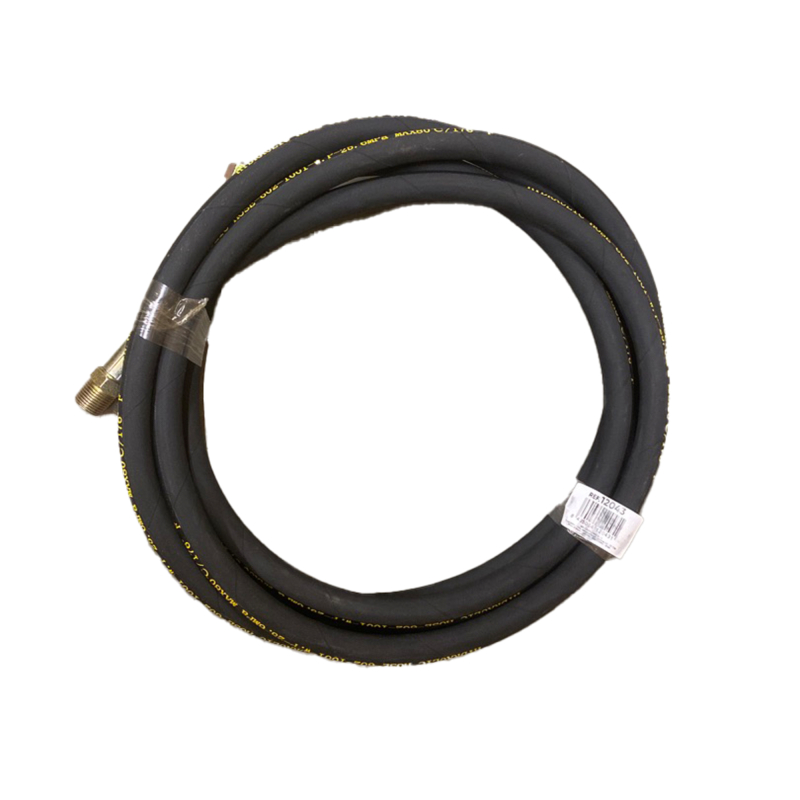 Connection hose for compressed air barrel pump, oil filling device, filling station for 60-210L barrels.