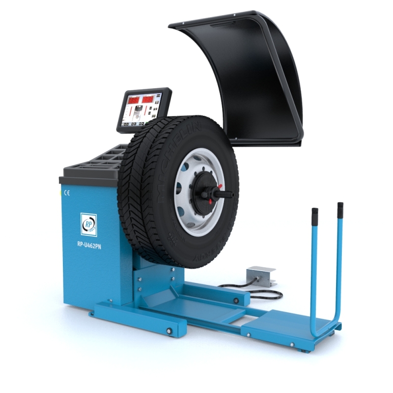 Balancing machine tire car/truck/bus 230V, 10-32 inches with LED display - RP-U462PN