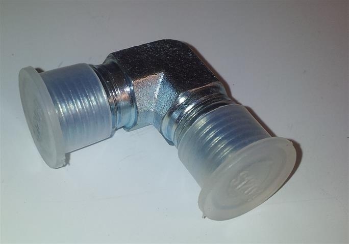 L-piece, connector, fitting angle 90 ° 1/4 inch lift