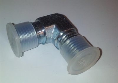 L-piece, connector, fitting angle 90 &deg; 1/4 inch lift
