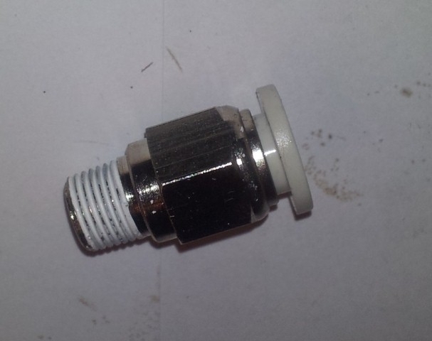Push-in fitting I pneumatic 1 x AG 1/8 inch - 1 x 8 mm...