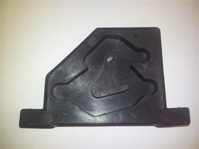 Guide pedal valve (clamping jaws + tilt post) for...