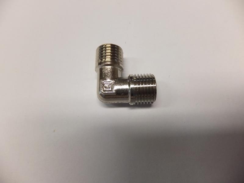 L-fitting screw connector pneumatic 90° 2 x AG 1/4 inch