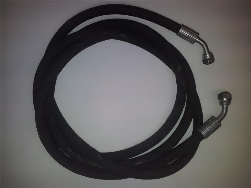Hydraulic hose 1/4 inch J01 - J01 L: 2790 mm m. cylinder...