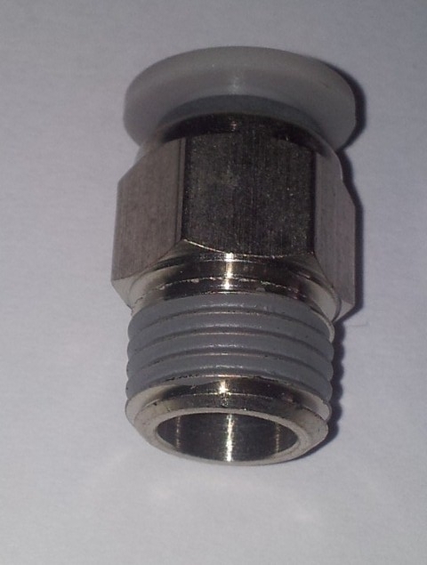 Push-in fitting I pneumatic 1 x AG 1/4 inch - 1 x 8 mm