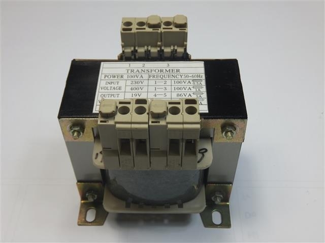 Transformer 100 VA 230/400 V, 9/19 V for RP-8240B4,...
