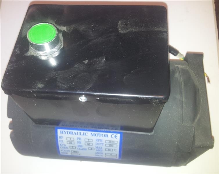 Electric motor 380/400 V with button for 2-post lift with...