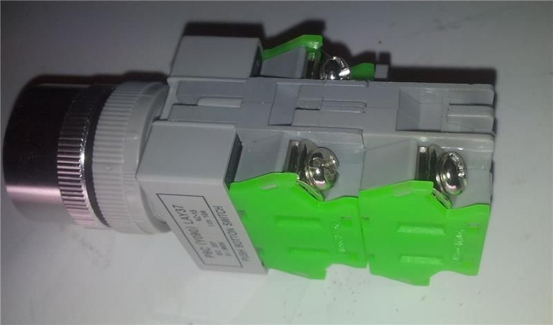 Pushbutton LAY37-30, pushbutton, push button 24 V/AC/DC for Switch box lifts,...