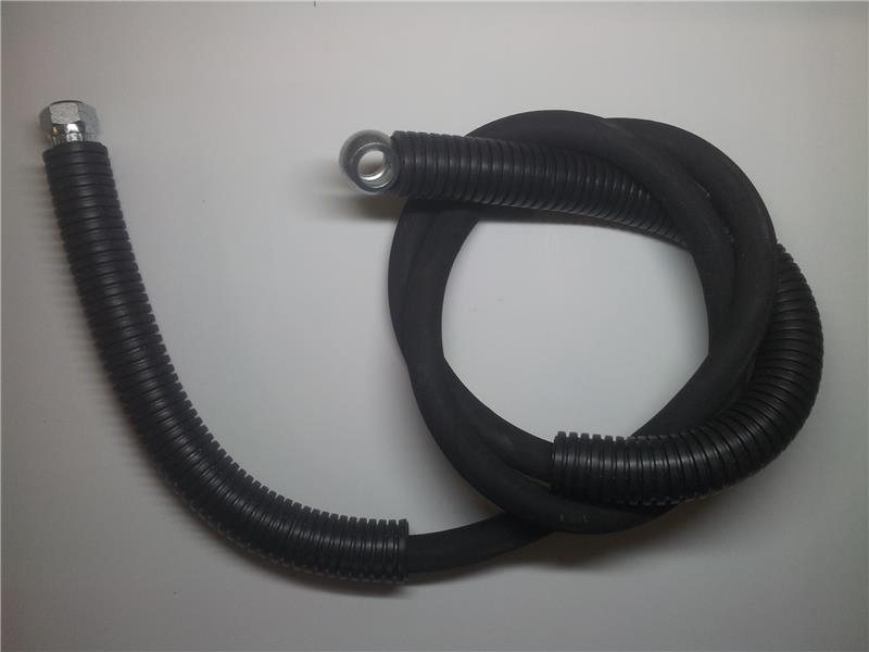 Hydraulic hose 1/4 inch O01 - I01 L: 1500 mm engine - m. cylinder RP-6150