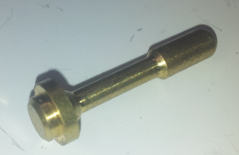 Pièce de pression pour vanne pneumatique commande à pédale (adapté aux deux valves) pour C001 hydraulique pour TS6000